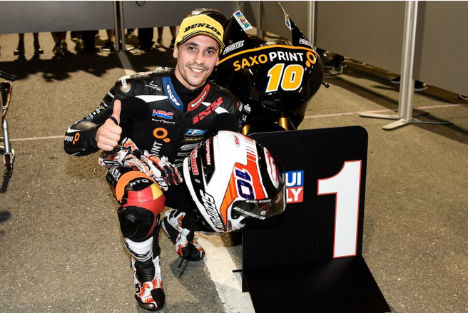 Alexis Masbou gana la espectacular carrera Moto3 en Qatar, Bastianini 2º y Kent 3º