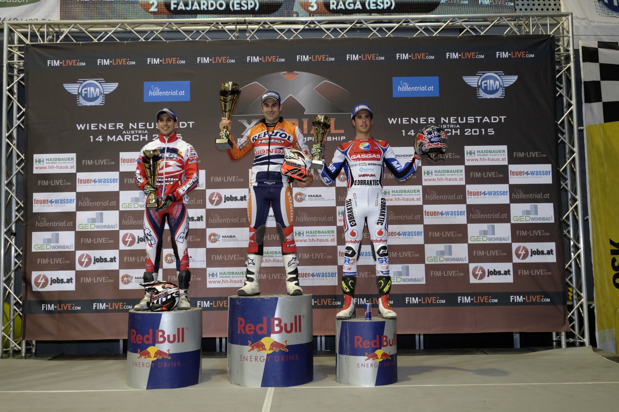 Toni Bou se proclama Campeón del Mundo FIM X-Trial 2015 en Austria