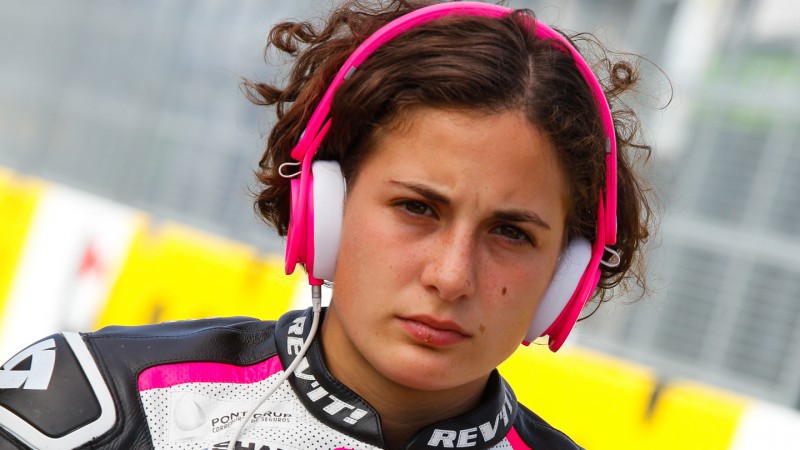 Ana Carrasco está lista para correr en Moto3 Austin tras su lesión