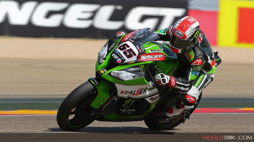 Jonathan Rea gana la primera carrera SBK en Motorland Aragón, Davies 2º y Sykes 3º