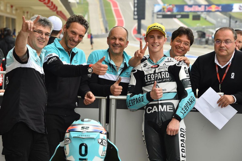 Danny Kent domina la carrera de Moto3 en Austin, Quartararo 2º y Vázquez 3º