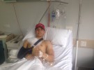 Juanfran Guevara operado con éxito de su fractura de clavícula