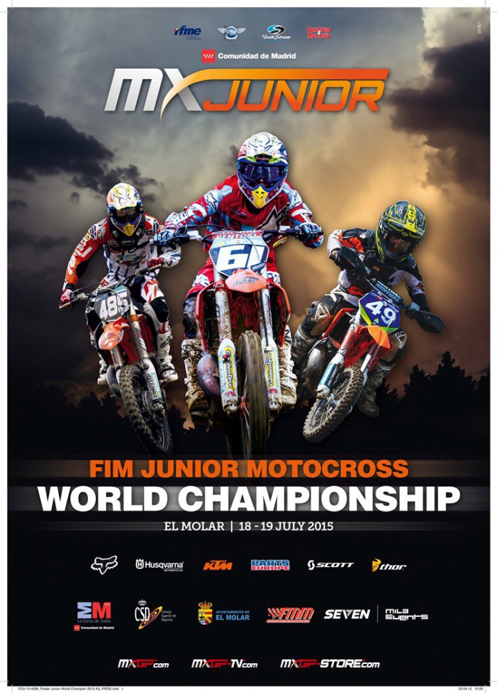 El Mundial MX Junior llegará a El Molar en Julio