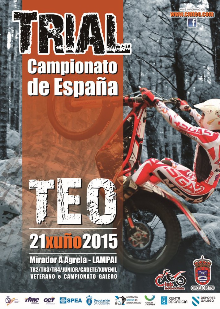 El Nacional de Trial 2015 vuelve a la acción en Teo, A Coruña