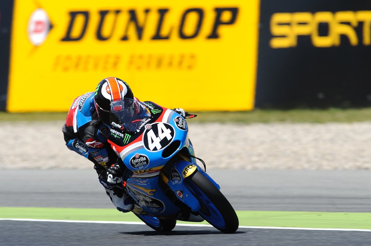 Canet, Morales y Vierge marcan las poles del Mundialito Moto3 y Europeos Moto2 y SBK en Albacete