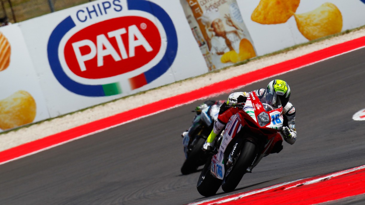 Jules Cluzel triunfa en la carrera de Supersport en Misano, Jacobsen 2º y Zanetti 3º