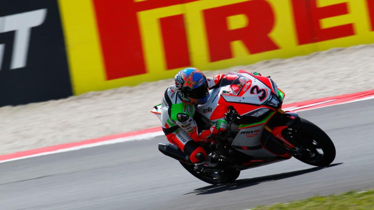 Max Biaggi es el más rápido del viernes en la cita SBK de Misano