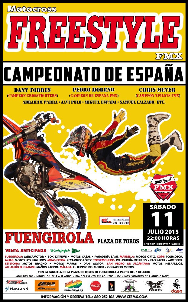 El Nacional de Freestyle 2015 llega a Fuengirola