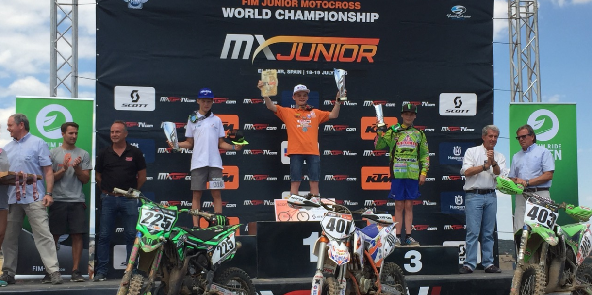 Gran éxito de participación en la cita del Mundial Junior MX en El Molar