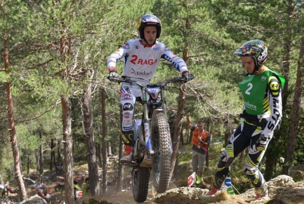 Adam Raga marca doblete en la cita del Mundial de Trial Outdoor en Andorra