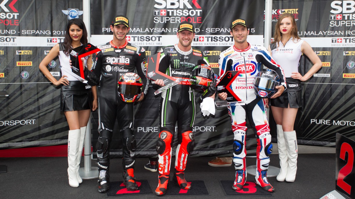 Tom Sykes marca la superpole SBK en Sepang, Torres 2º y Guintoli 3º