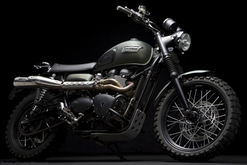 La Triumph Scrambler de Jurassic World, a subasta