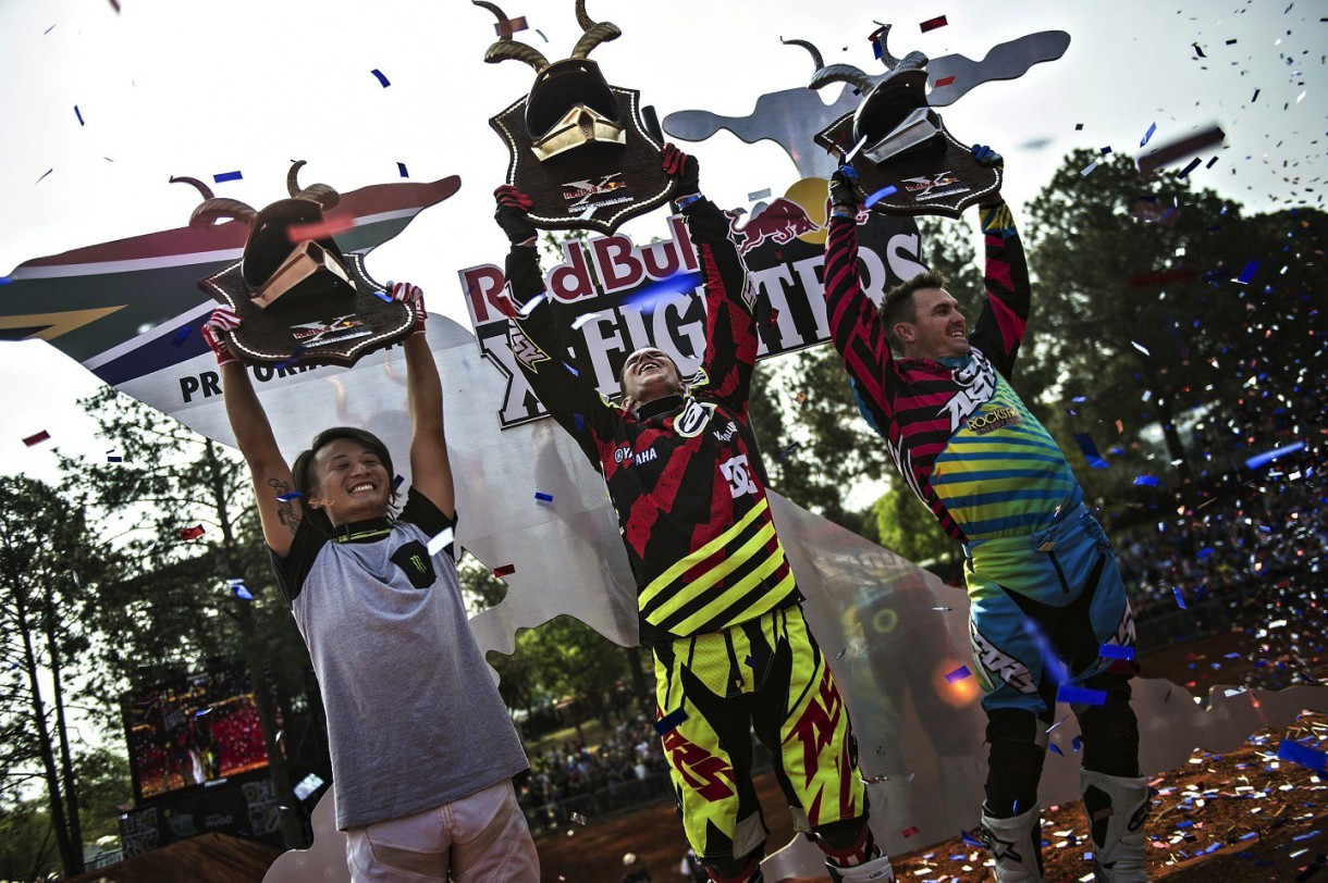 Tom Pagés gana la prueba Red Bull X-Fighters 2015 en Pretoria