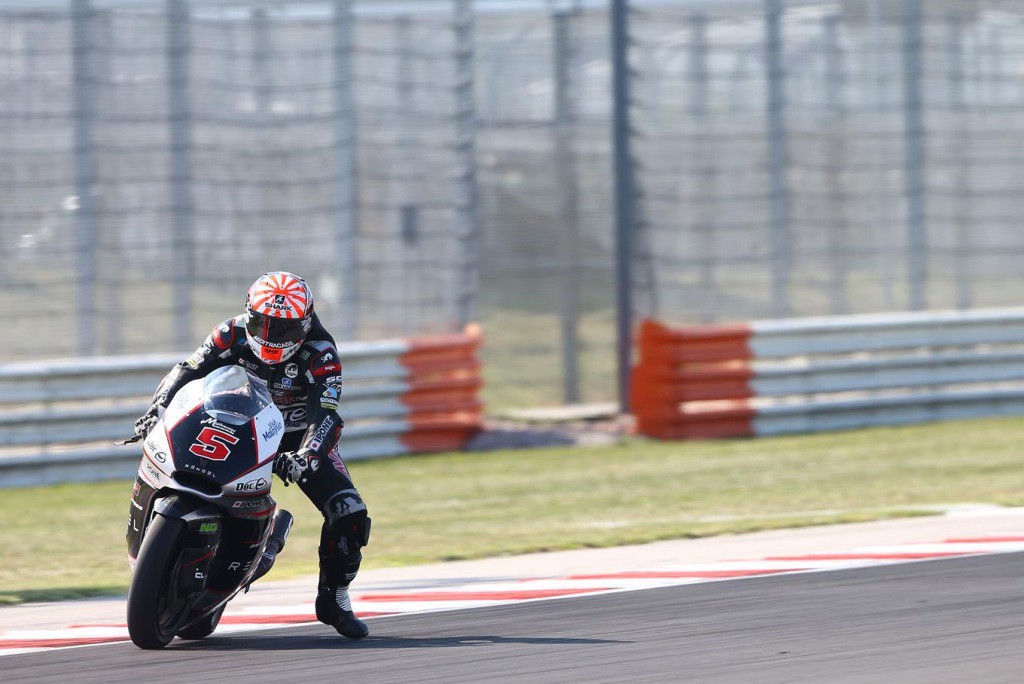 Johann Zarco logra la pole de Moto2 en Misano, Rins 2º y Rabat 3º