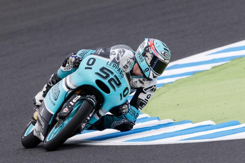 John Mcphee marca la pole de Moto3 en Phillip Island, Kent sancionado