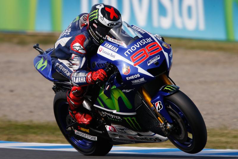 Jorge Lorenzo marca la pole de MotoGP en Motegi, Rossi 2º y Márquez 3º