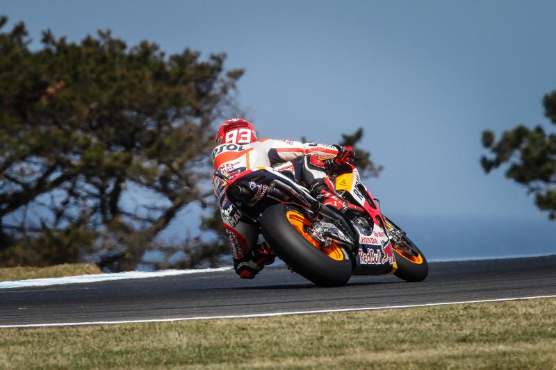 Marc Márquez consigue la pole de MotoGP en Phillip Island, Iannone 2º y Lorenzo 3º