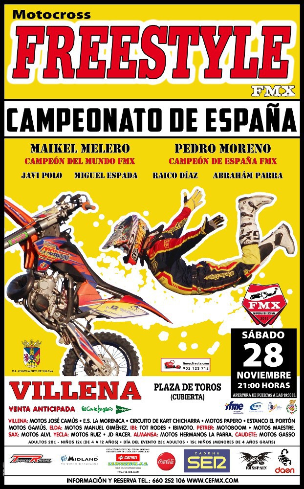 El Nacional de Freestyle 2015 cierra sus puertas en Villena