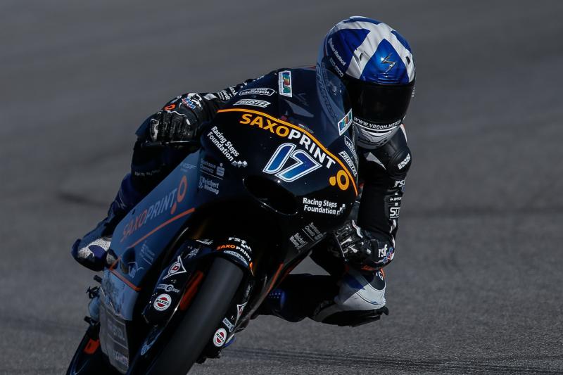 John Mcphee marca la pole Moto3 en Valencia, Oliveira 4º y Kent 18º