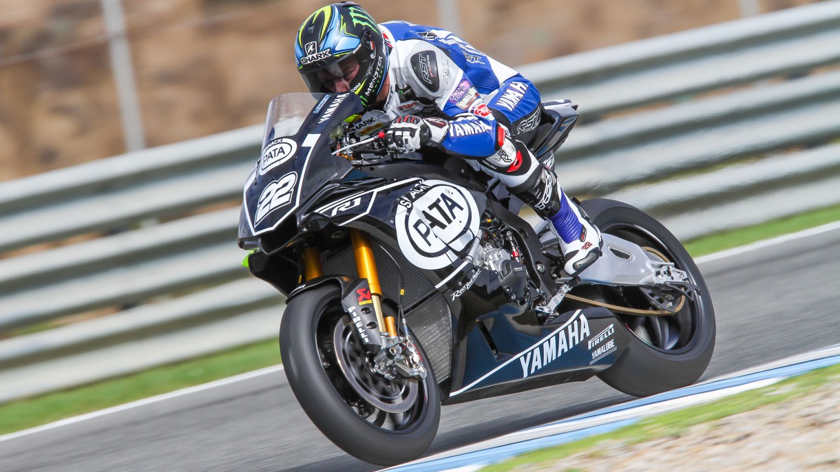 Test privado de SBK 2016 en Jerez con Yamaha y Kawasaki