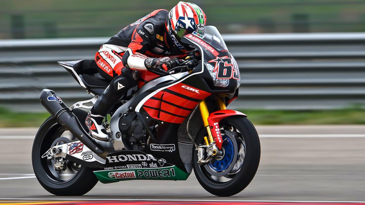 Poca acción del test SBK en Motorland por la lluvia, debut de Hayden