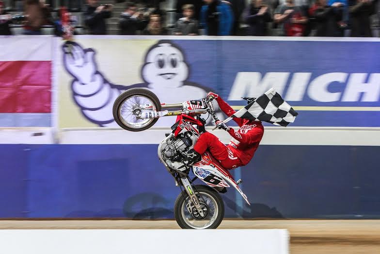 Brad Baker gana el Superprestigio Dirt Track 2015, Márquez 2º y Mees 3º