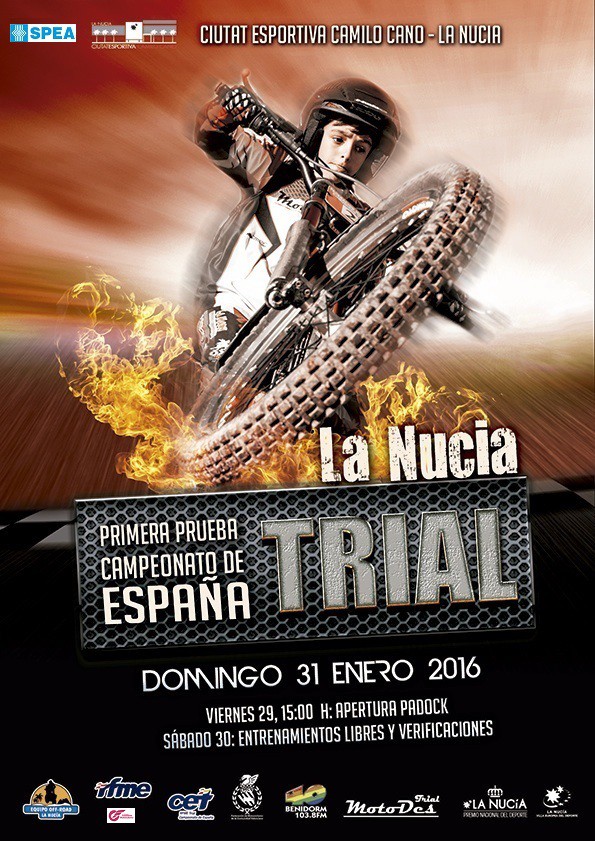 El Nacional de Trial 2016 arranca en La Nucía