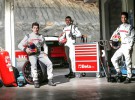 Márquez, Pedrosa y Bou prueban el Honda Civic Type R