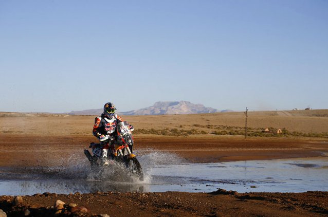 Antoine Meo gana la etapa 11 del Dakar 2016, en un día de calor excesivo