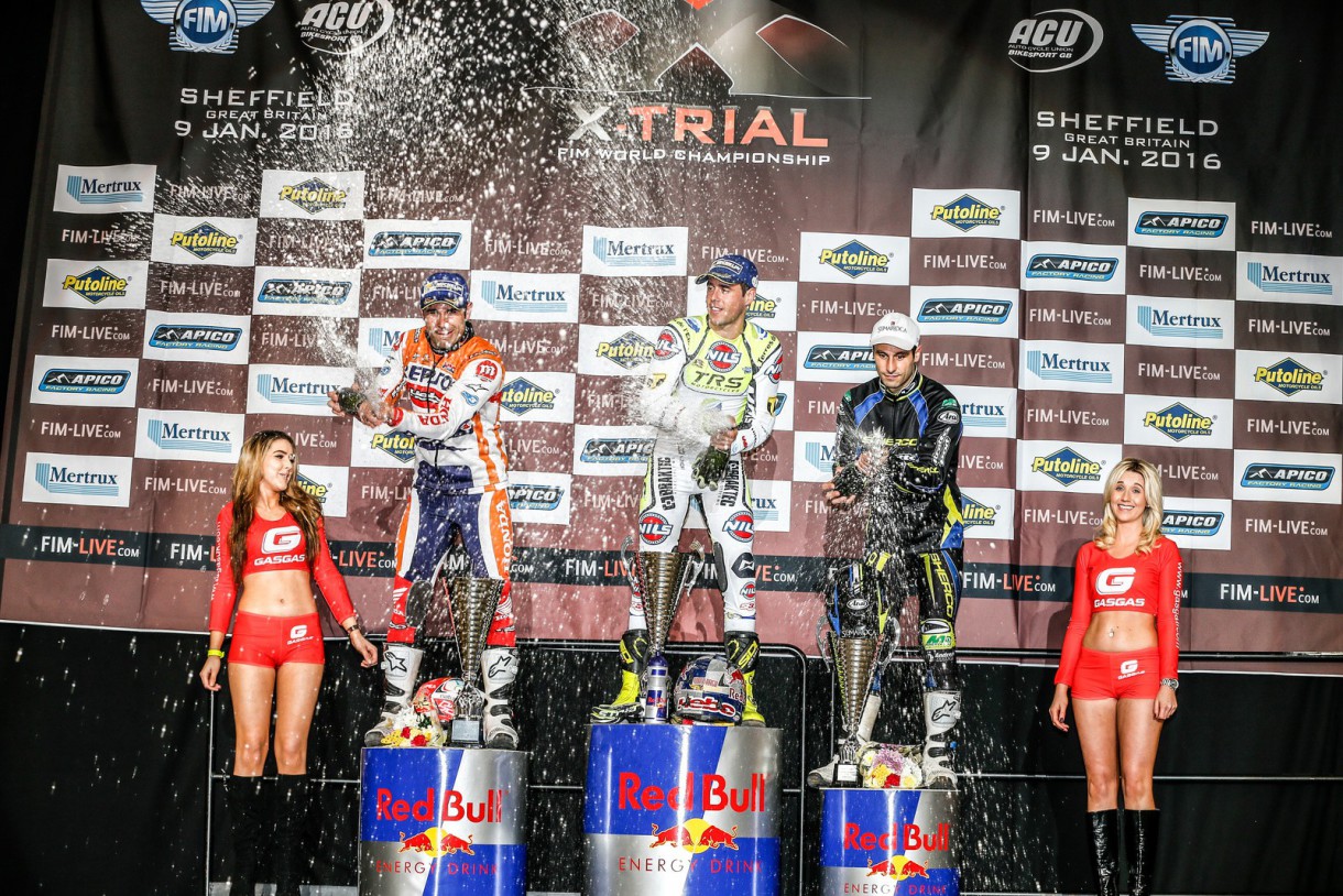 Adam Raga gana la primera cita del Mundial X-Trial 2016 en Sheffield