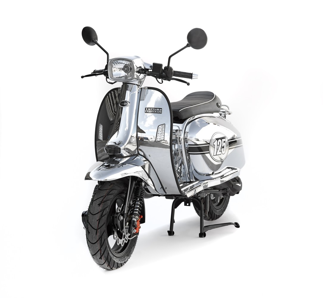 Scomadi TL 125 Chrome, el nuevo scooter británico acabado en cromo