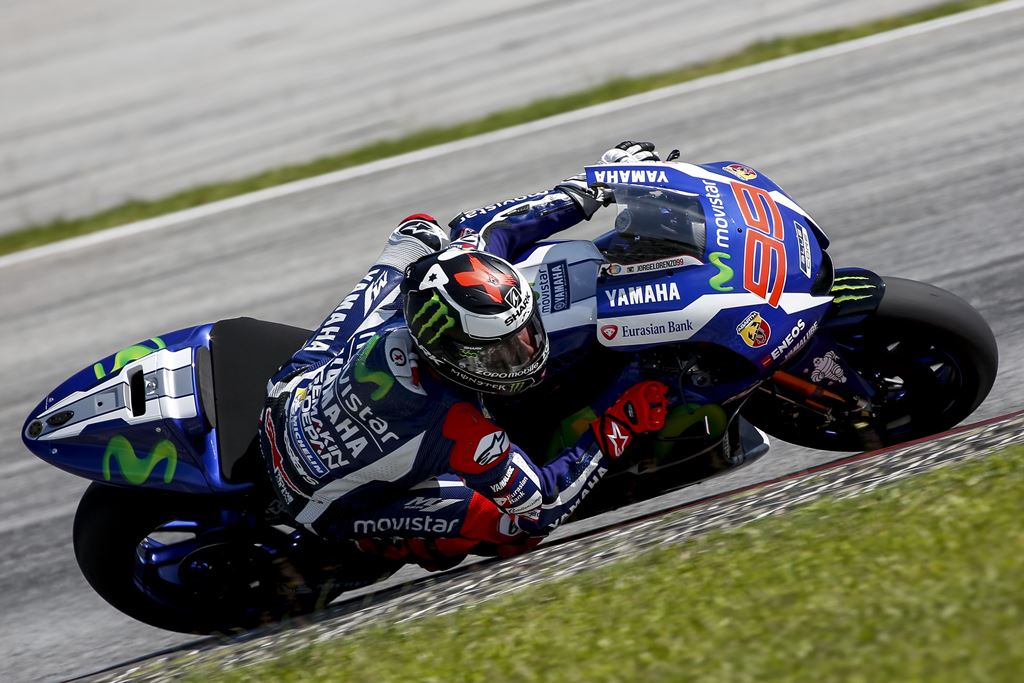 Jorge Lorenzo el mejor del test 1 de MotoGP en Sepang