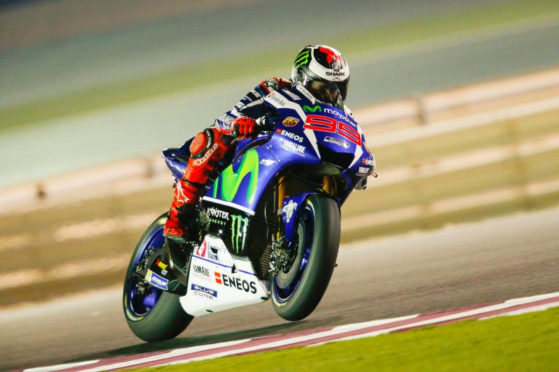 Jorge Lorenzo el mejor del día 1 de test MotoGP 2016 en Qatar