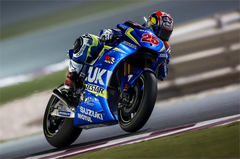 Maverick Viñales logra el mejor crono del día 2 de test MotoGP 2016 en Qatar