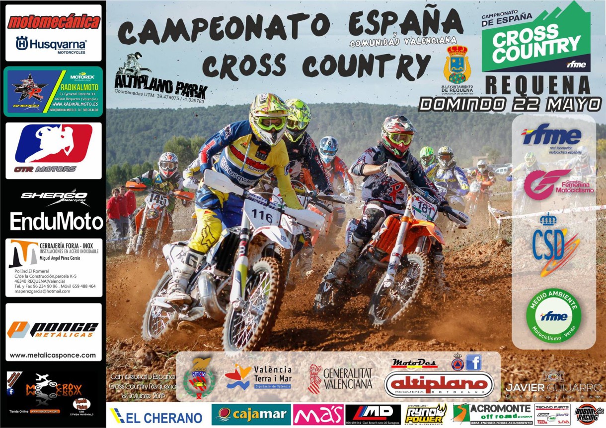 El Campeonato de España de Cross Country 2016 llega a Requena