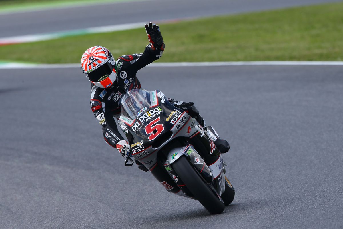 Johann Zarco gana la carrera «rara» de Moto2 en Mugello