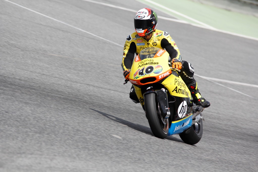 Varios equipos del Mundial de Moto2 de test en el Circuit de Catalunya
