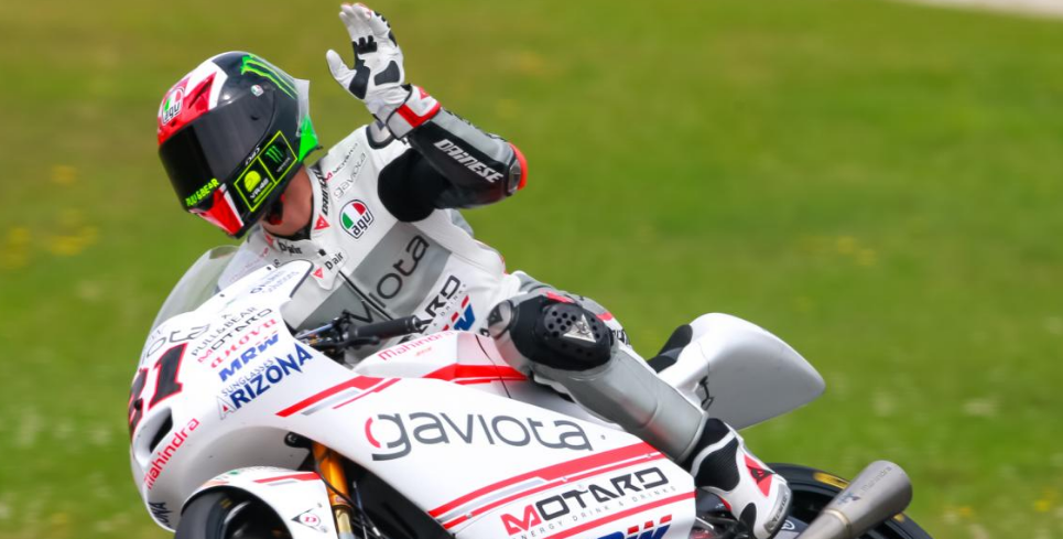 Pecco Bagnaia gana su primera carrera de Moto3 en Assen
