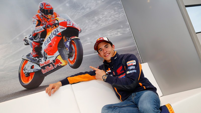 Marc Márquez y Honda extienden su contrato MotoGP hasta 2018