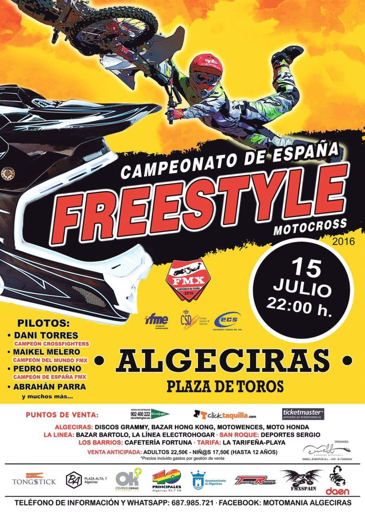 El Nacional de Freestyle 2016 llega a Algeciras