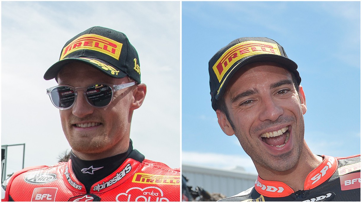 Ducati SBK confirma a Chaz Davies y Marco Melandri como pilotos 2017