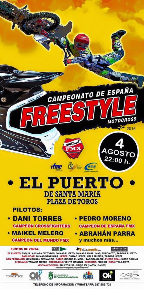 El Nacional de Freestyle 2016 llega al Puerto de Santa María