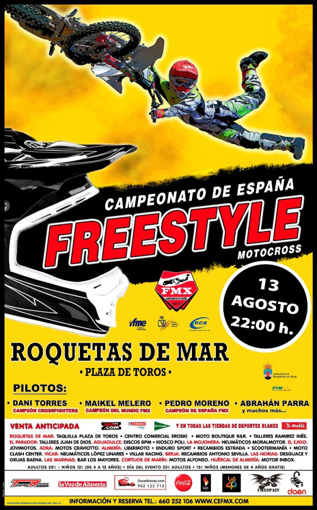 El Nacional de Freestyle 2016 llega a Roquetas de Mar