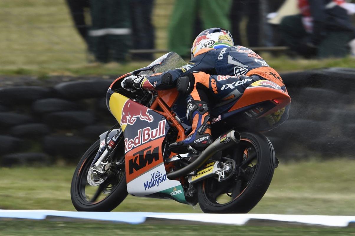 Binder y Luthi consiguen las poles de Moto3 y Moto2 en Phillip Island