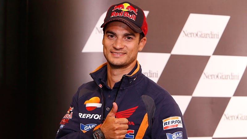 Dani Pedrosa sigue con su recuperación tras la operación de clavícula y peroné