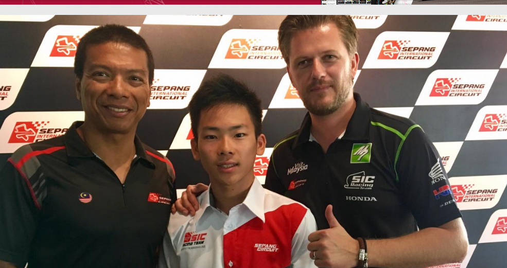 Ayumu Sasaki será piloto del Mundial de Moto3 con SIC Racing