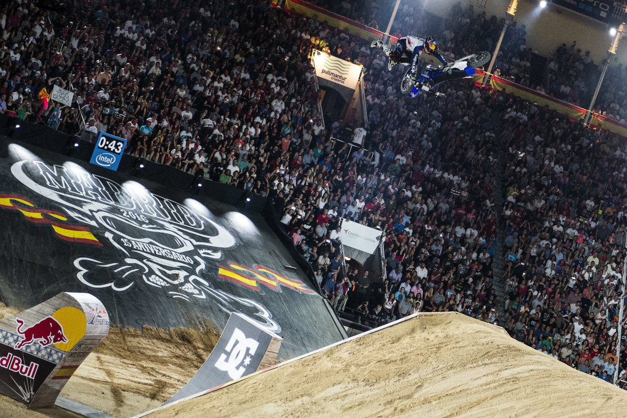 Tom Pagés ya está preparando el Red Bull X-Fighters 2017 en Madrid