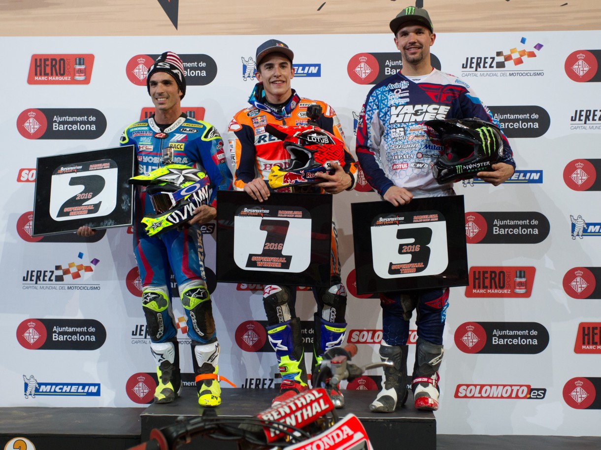 Marc Márquez gana la 4ª edición del Superprestigio Dirt Track 2016