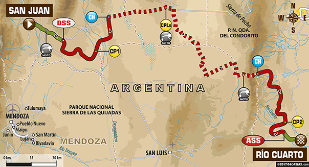 Dakar 2017: Etapa 11: San Juan – Río Cuarto