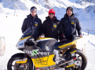 Luthi, Raffin y Lecuona presentan su equipo Interwetten para Moto2 2017